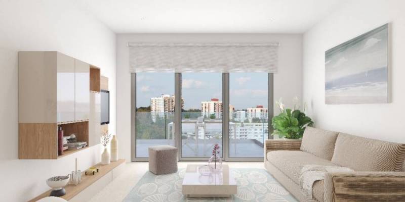 New residential of apartmets in Playa del Cura, Torrevieja