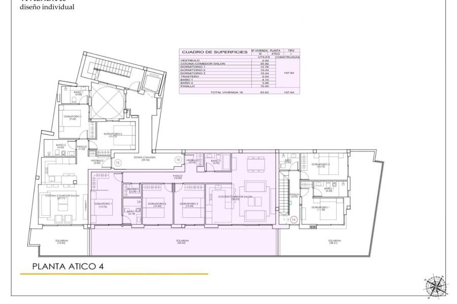 Vente - Penthouse - Playa del cura - Torrevieja