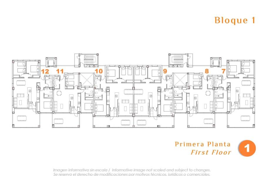 Verkauf - Apartment - Pueblo 9 - San Miguel de Salinas