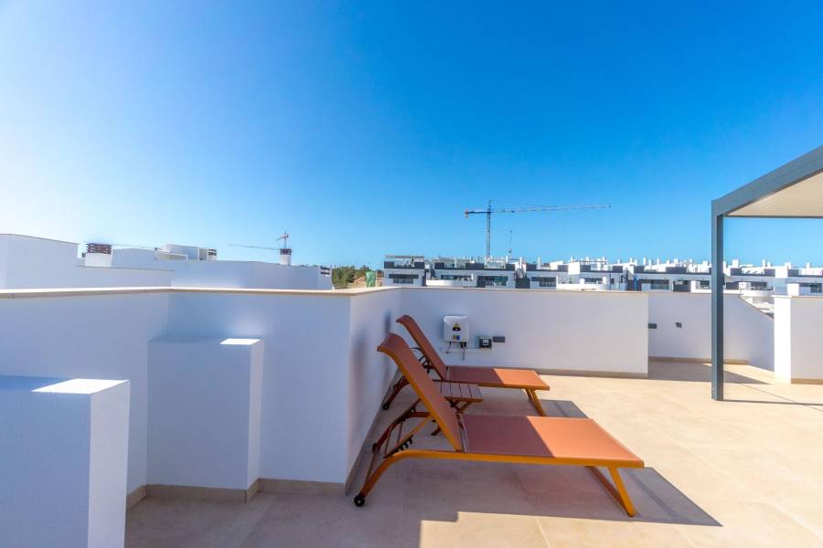 Försäljning - Övervåning Bungalow - Los balcones - Torrevieja