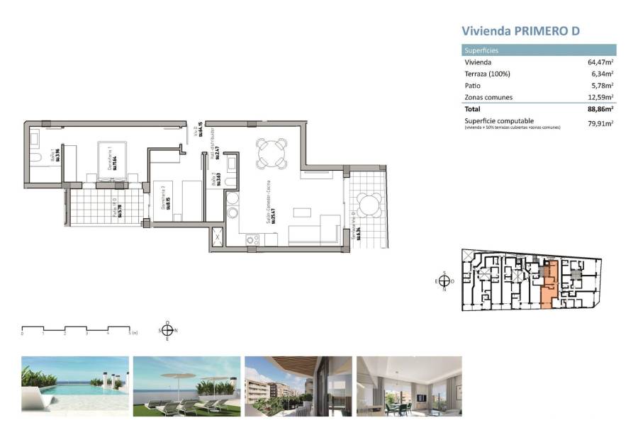 Venta - Apartamento - Pueblo - Guardamar del Segura