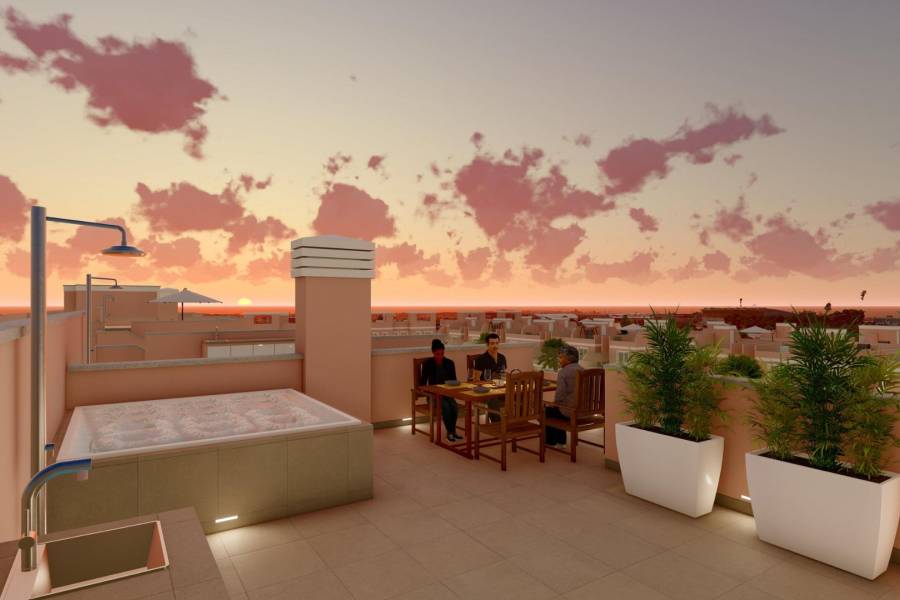 Försäljning - Övervåning Bungalow - Zona Pueblo - Pilar de la Horadada