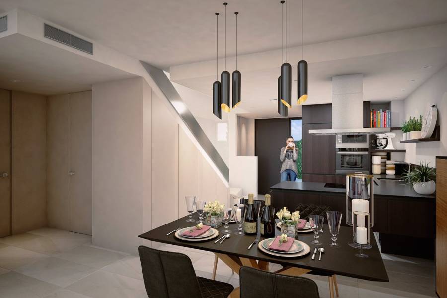 Verkauf - Doppelhaushälfte - La finca golf - Algorfa