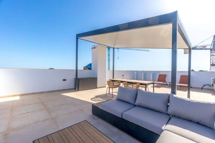 Försäljning - Övervåning Bungalow - Los balcones - Torrevieja