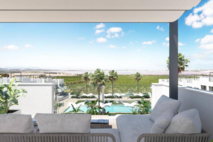 Försäljning - Övervåning Bungalow - Los balcones - Torrevieja