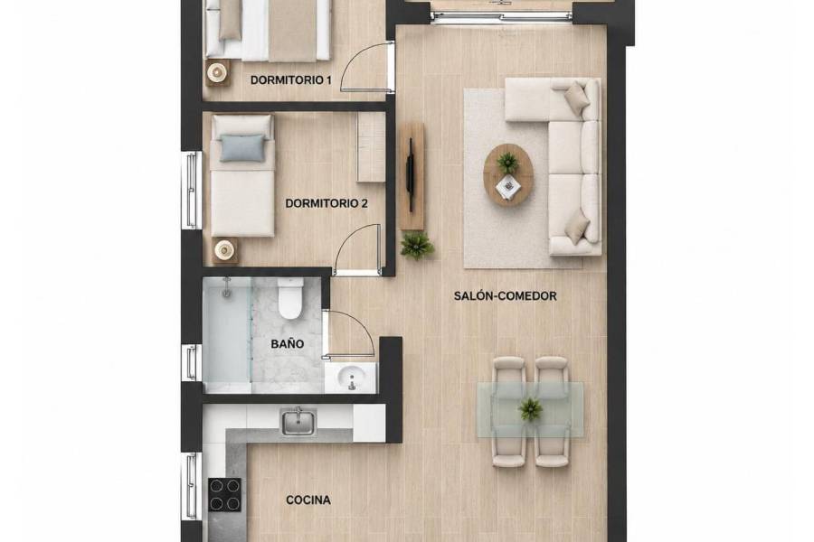 Salg - Leilighet - Centro - Torrevieja