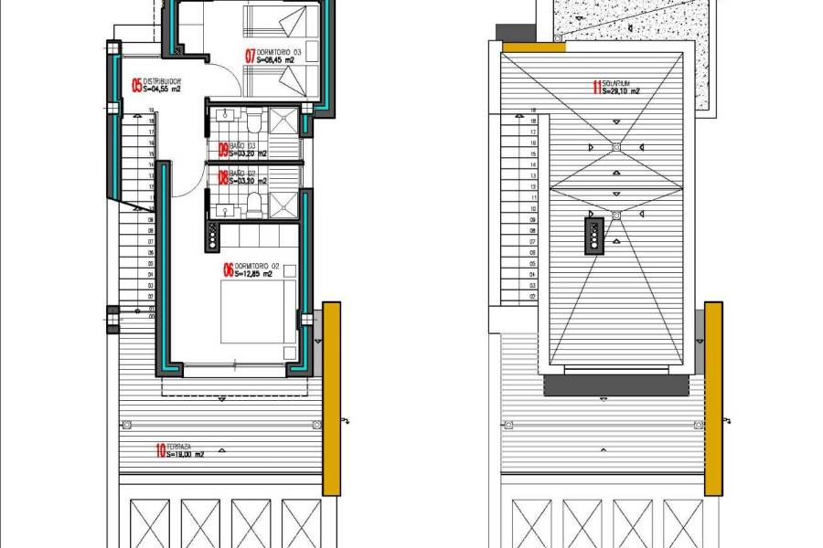 Salg - Villa - Aguas Nuevas - Torrevieja