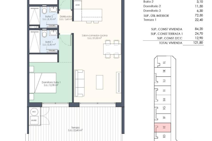 Venta - Apartamento - Benijófar - Benijofar