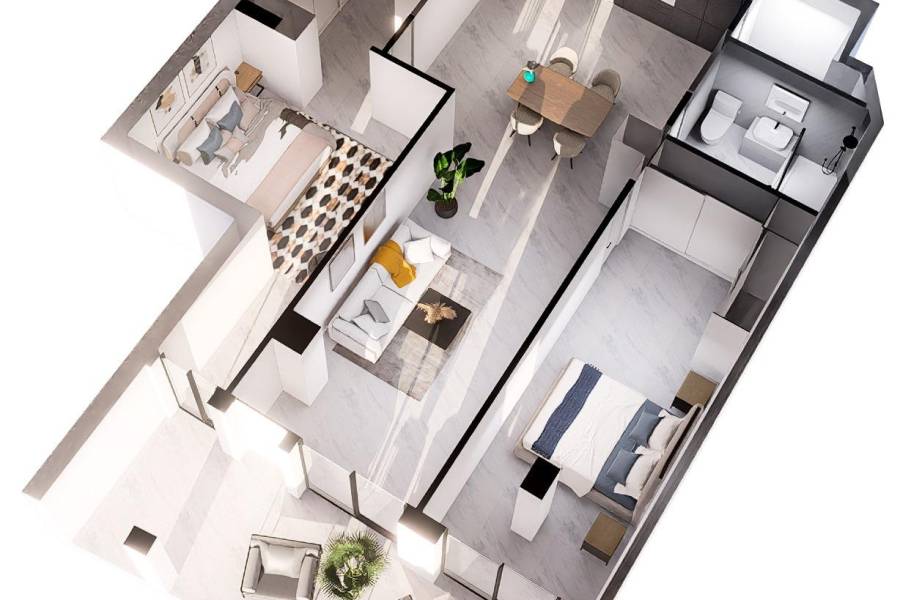 Venta - Apartamento - Centro - Torrevieja