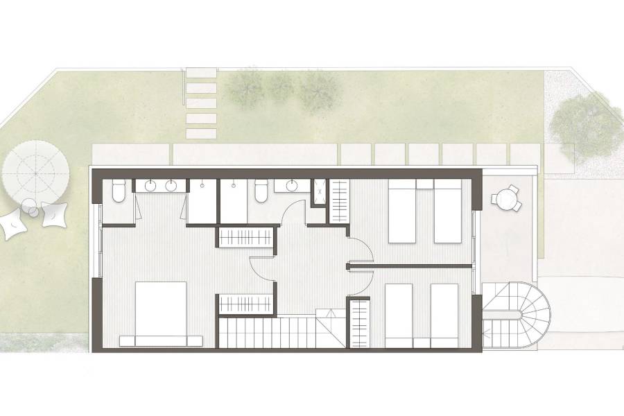 Verkauf - Doppelhaushälfte - Zona Pueblo - Pilar de la Horadada