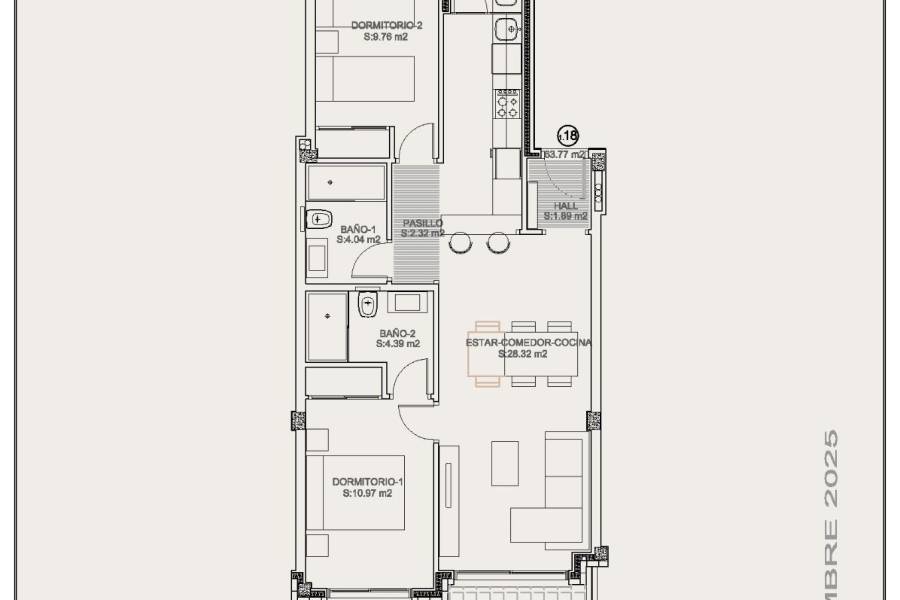 Salg - Bungalow i 1. etasje - Torrejón - Torrevieja