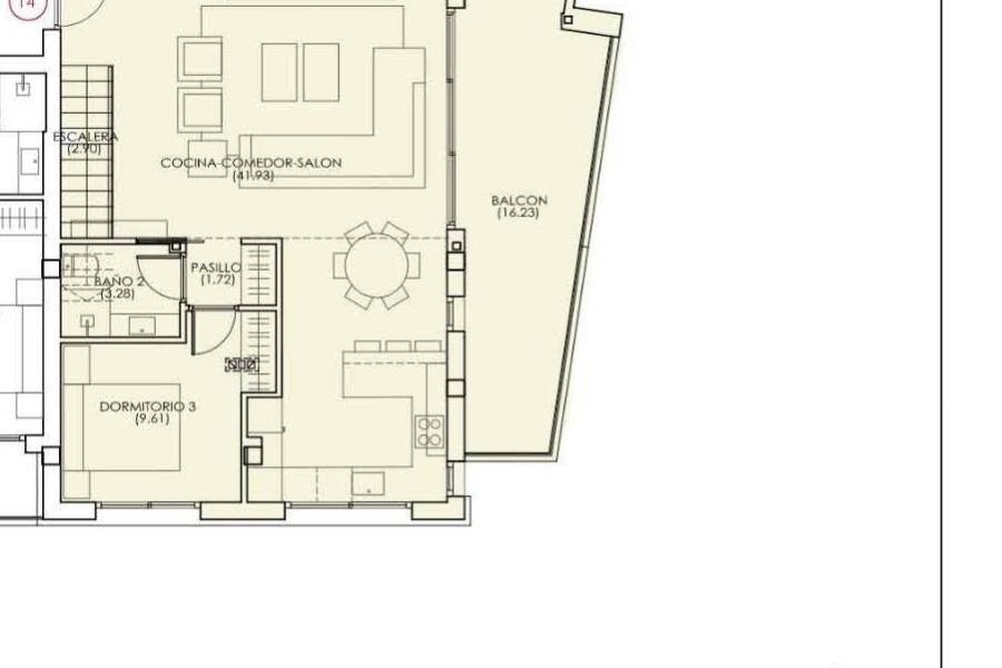 Vente - Penthouse - Playa del cura - Torrevieja
