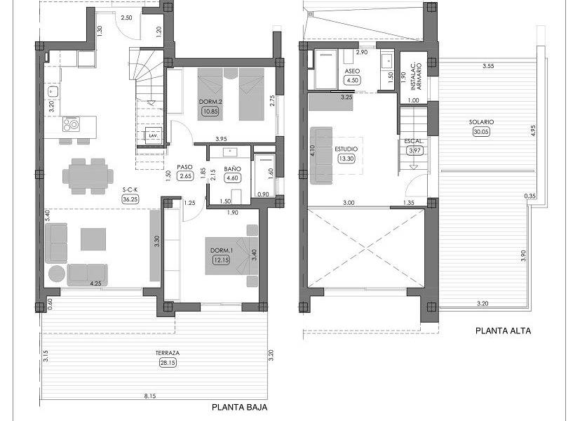 Verkauf - Doppelhaushälfte - La finca golf - Algorfa
