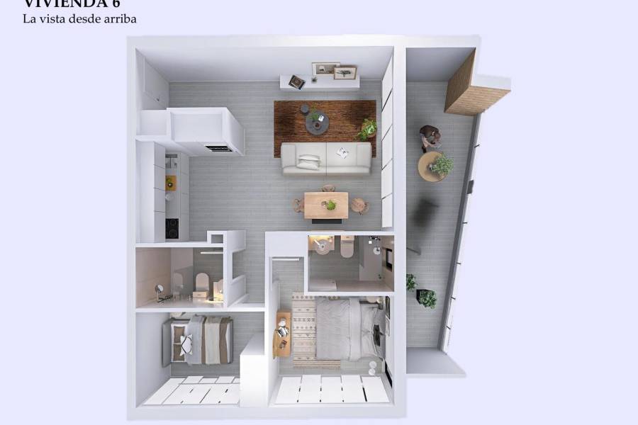 Sale - Apartment - Playa del cura - Torrevieja