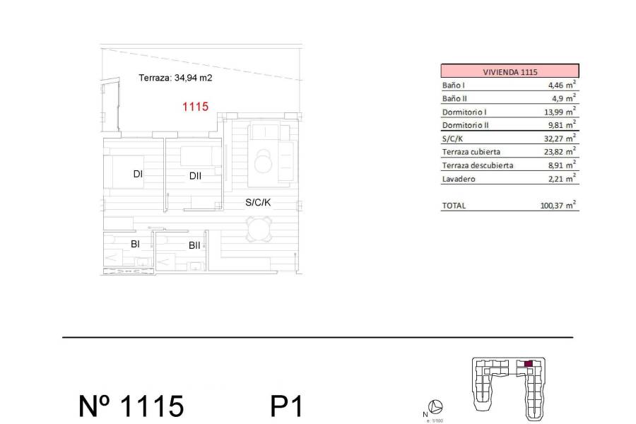 Sale - Ground floor apartment - Pueblo - San Miguel de Salinas