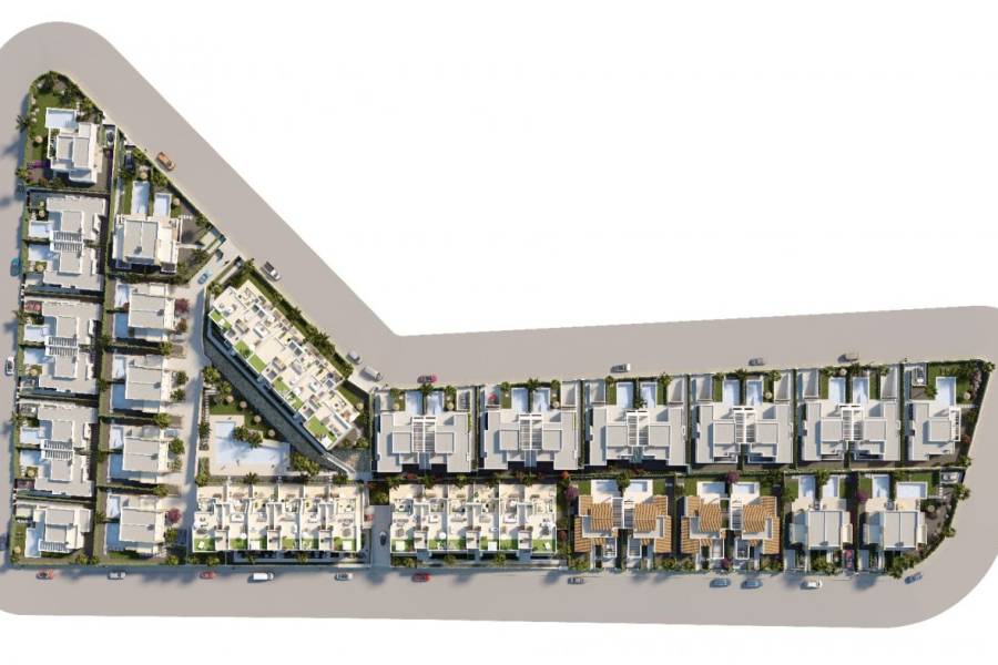 Verkauf - Doppelhaushälfte - La finca golf - Algorfa