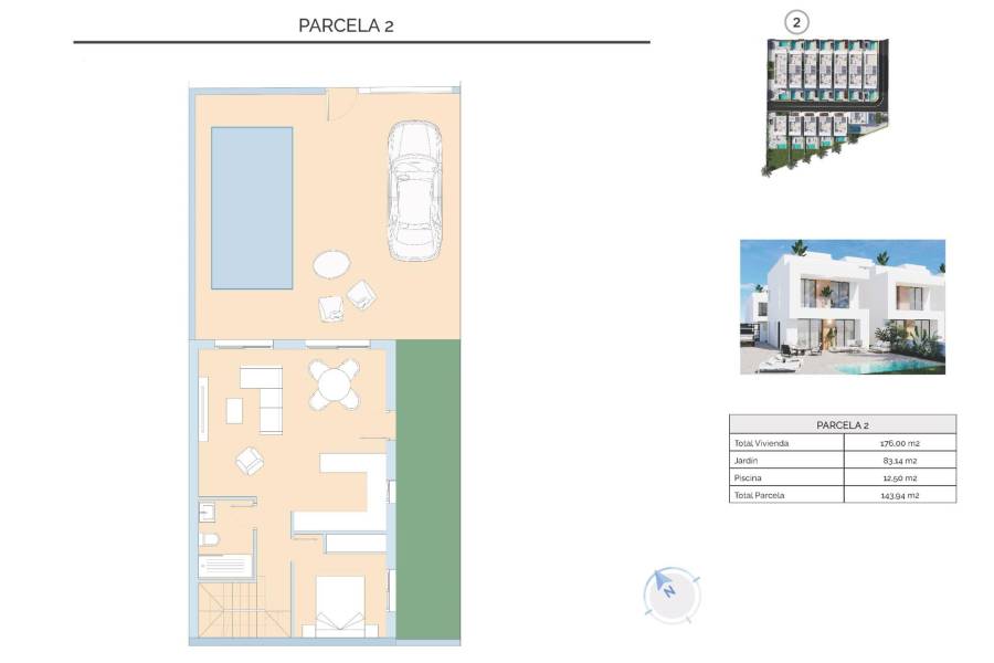 Salg - Villa - La Zenia - Orihuela Costa