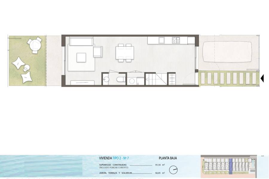 Venta - Adosado - Zona Pueblo - Pilar de la Horadada