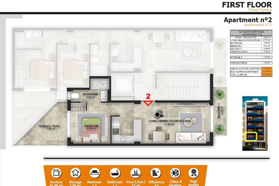 Sale - Apartment - Acequion - Torrevieja