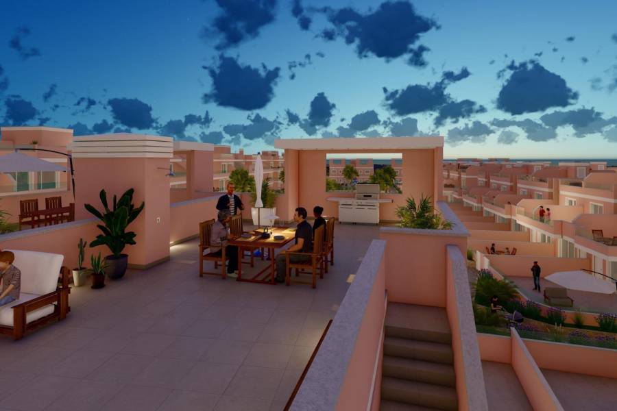 Försäljning - Övervåning Bungalow - Zona Pueblo - Pilar de la Horadada