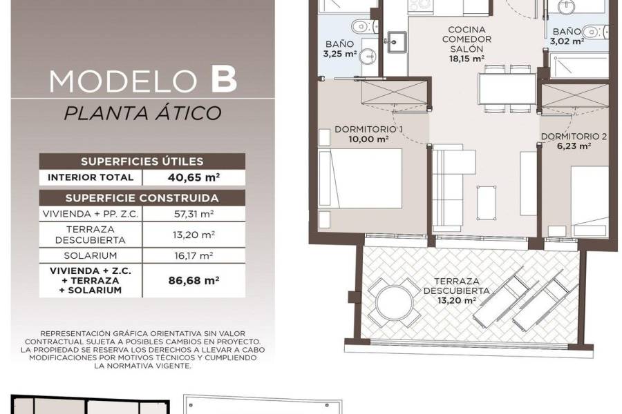 Sale - Penthouse - Playa del Cura - Torrevieja