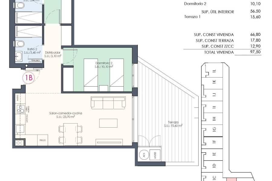Vente - Appartement - Benijófar - Benijofar
