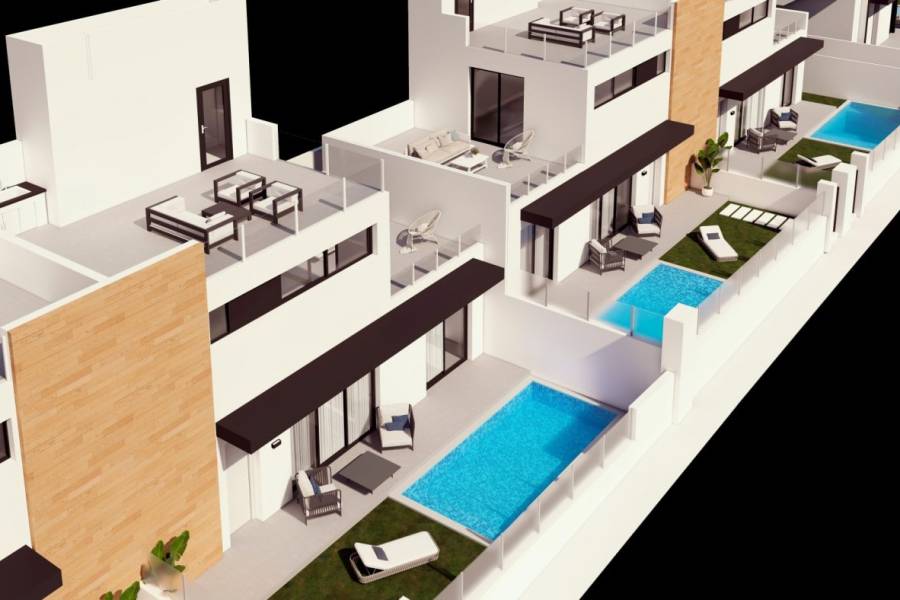 Vente - Maison mitoyenne - Las Filipinas - Orihuela Costa