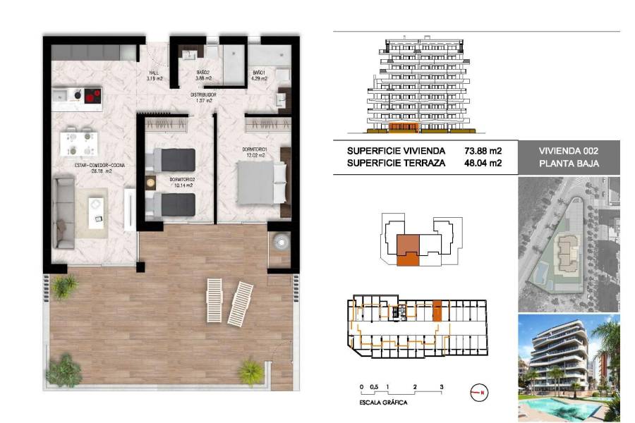Verkauf - Erdgeschosswohnung - PUERTO - Guardamar del Segura
