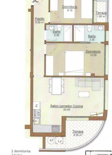 Venta - Apartamento - Estacion de autobuses - Torrevieja