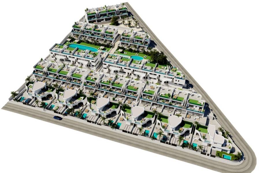 Venta - Bungalow Planta Alta - Lago jardin - Torrevieja