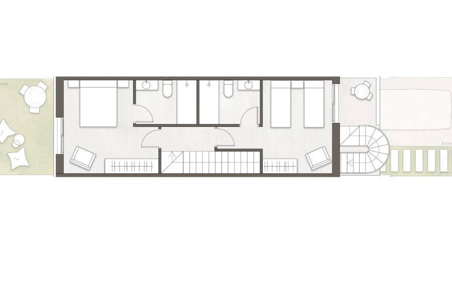 Venta - Adosado - Zona Pueblo - Pilar de la Horadada