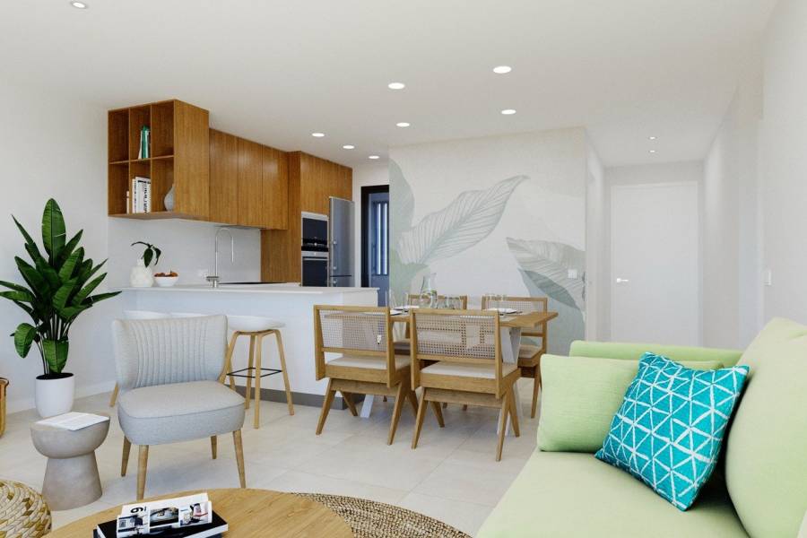 Venta - Bungalow Planta Alta - Lago jardin - Torrevieja