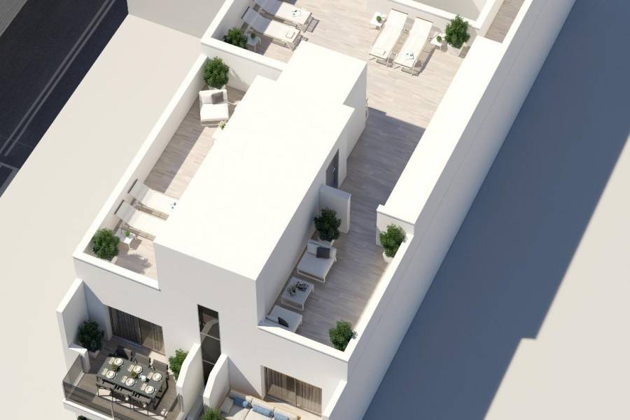 Verkauf - Erdgeschosswohnung - Playa del cura - Torrevieja