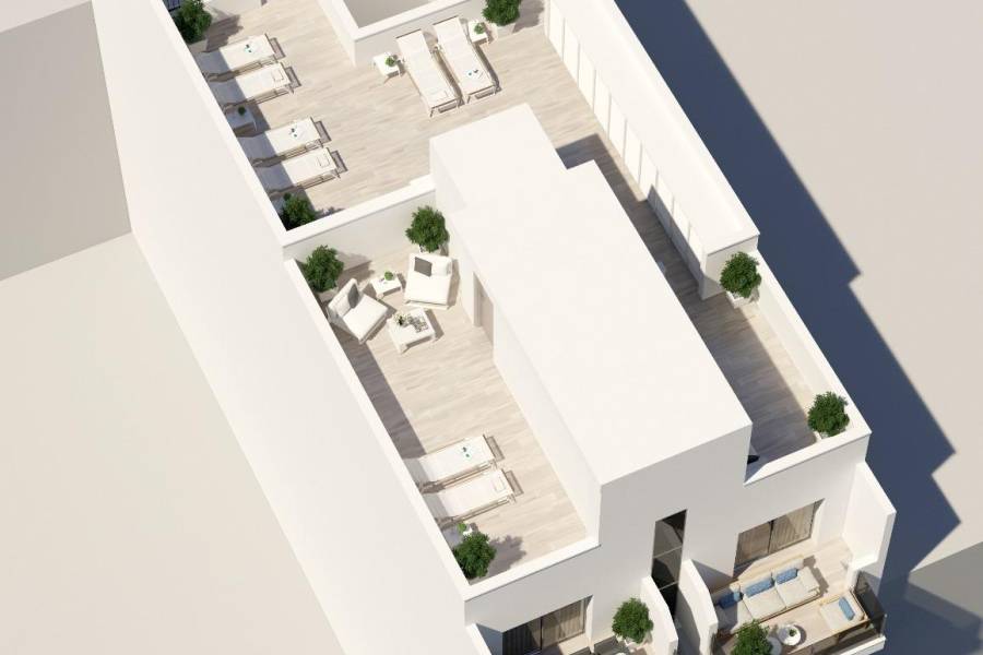 Verkauf - Erdgeschosswohnung - Playa del cura - Torrevieja