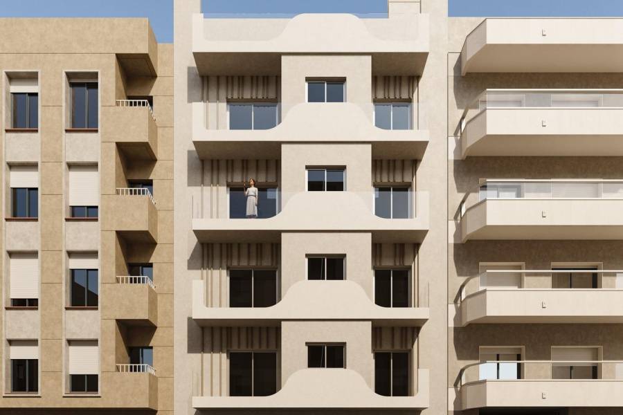 Försäljning - Lägenhet på bottenvåni - Playa de los locos - Torrevieja